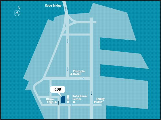 Road map : Kobe Bridge to CDB