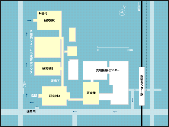 「医療センター駅」からCDB